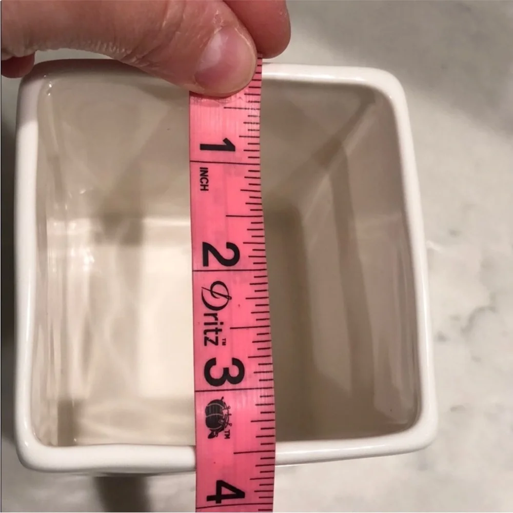 Rae Dunn White 'Create' Pencil Holder